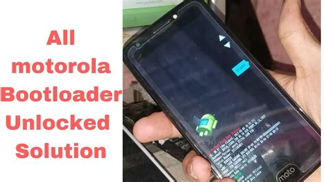 All Motorola Bootloader How To Unlocked Done 100 Ok Solution Mobile