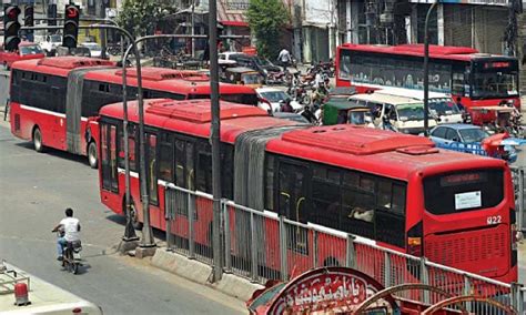 Trial Run Of Metro Bus Service From Peshawar Mor To Islamabad Airport