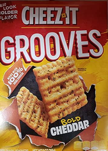 Cheez It Grooves Crispy Cracker Chips Original Cheddar 9 Oz Pack Of 2 Pricepulse