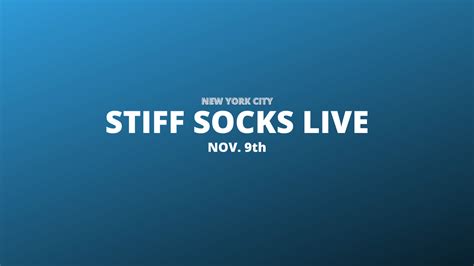 Stiff Socks Live In Nyc — Trevor Wallace Comedy