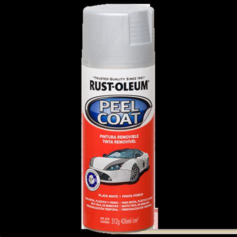 Spray Automotriz Removible Peel Coat Rust Oleum Plata