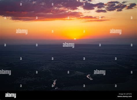 Africa From The Air Stock Photo Alamy