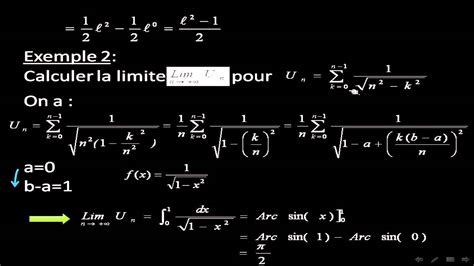 Les Sommes De Riemann Analyse S Youtube