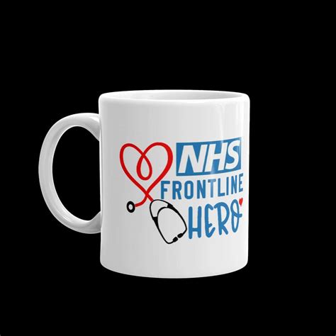 Nhs Frontline Hero Mug T Present Covid19 Cup Etsy