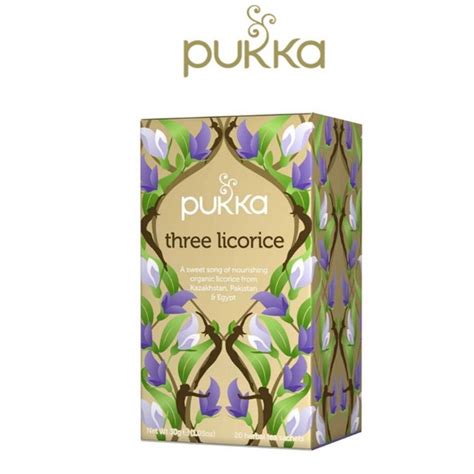 Pukka Three Licorice 20 Sachetsorganic Certified Shopee Malaysia