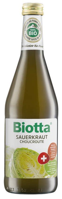 Biotta Sauerkraut Saft Bio Kaufen Valsona At