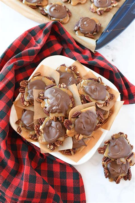 Irresistible Homemade Turtle Candy Recipe Savvy Saving Couple