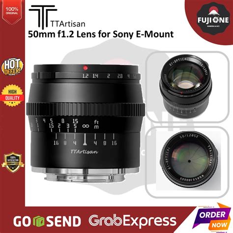 Jual Ttartisan 50mm F1 2 Lens For Sony E Mount Shopee Indonesia