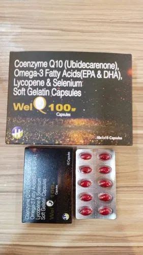 Coenzyme Q10 Ubidecarenone Omega 3 Fatty Acids EPA DHA Lycopene