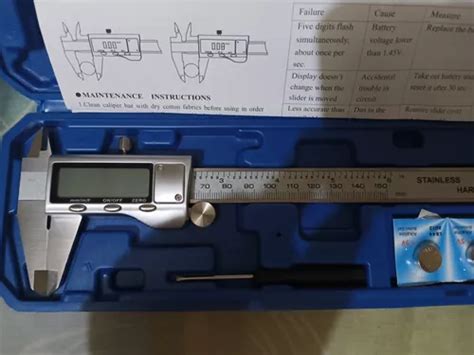 Calibrador Vernier Digital De Acero Inoxidable 6 Pulgadas MercadoLibre