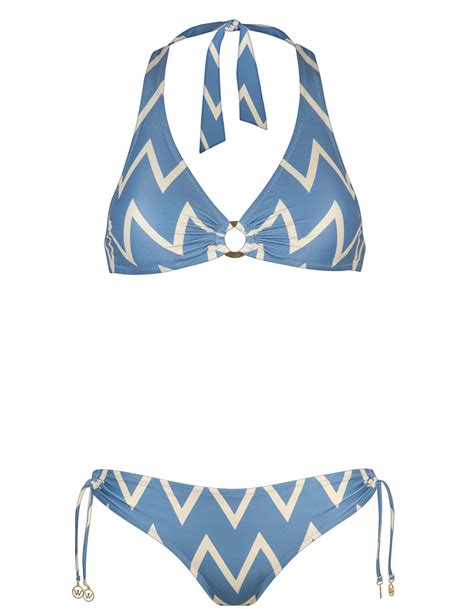Watercult SEASIDE VACAY HALTERNECK BIKINI
