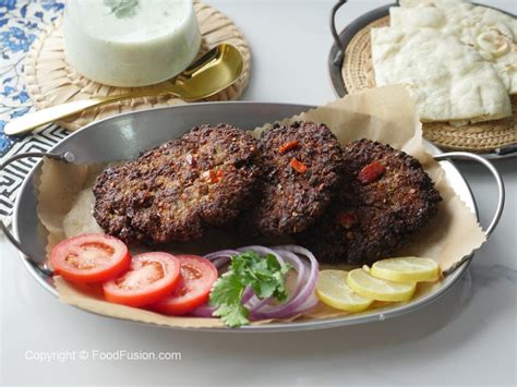 The Ultimate Chapli Kabab Recipe Food Fusion