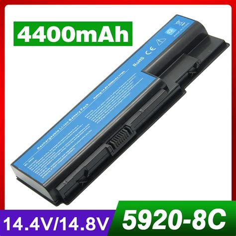 Mah Laptop Battery For Acer Aspire G Gateway Md U