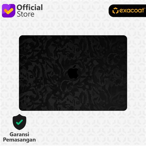 Promo EXACOAT Macbook Pro 13 Skin Garskin Black Camo 2022 M2