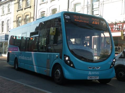 Arriva 1656 Wright Streetlite Seen In Tunbridge Wells Bus Ginger