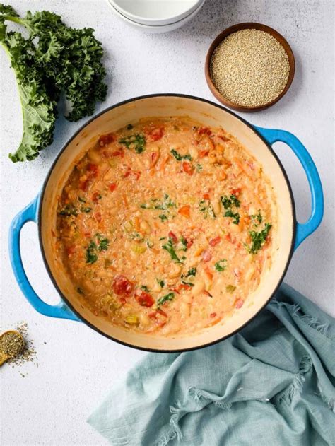 Creamy Quinoa Soup Recipe I Heart Vegetables