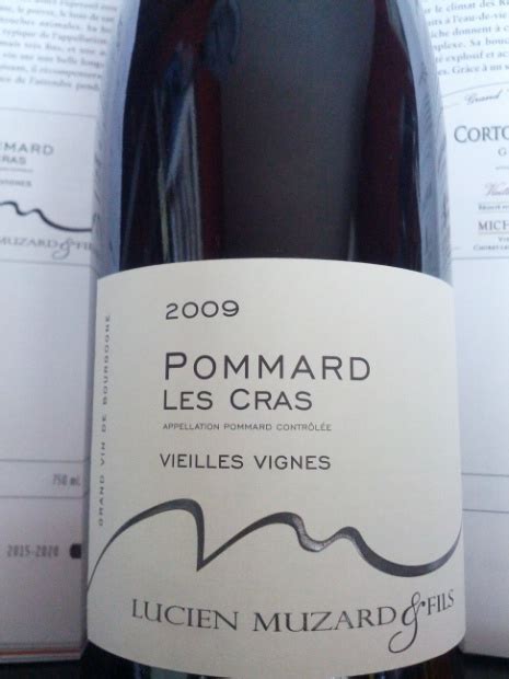 2020 Lucien Muzard Pommard Les Cras France Burgundy Côte de Beaune