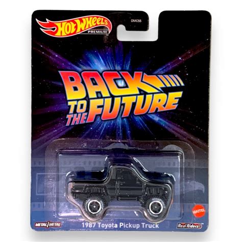 Miniatura Caminhonete Hot Wheels Premium Toyota Pickup Truck BACK TO THE FUTURE Shopee