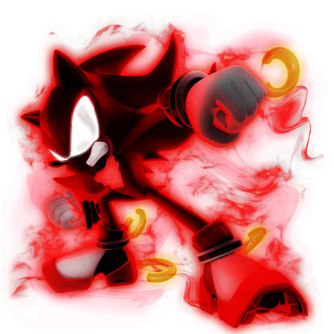 Dark Super Sonic Vs Dark Super Shadow