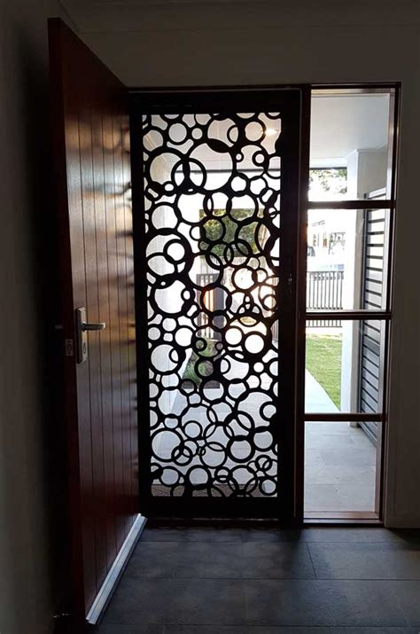 Project Gallery Laser Cut Decorative Security Screens For Doors And