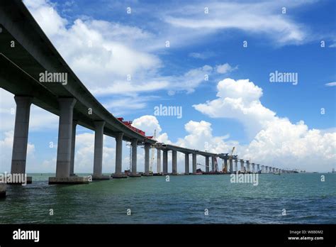 --FILE--The Hong Kong-Zhuhai-Macao Bridge is under construction in Hong ...