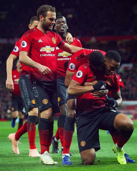 Manchester United Team Celebration Manchester United Team Manchester