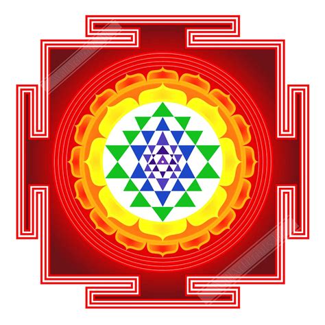 Printable Sri Yantra