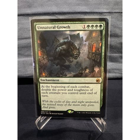 MTG Promo Pack Unnatural Growth Promo Pack Shopee Thailand