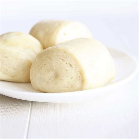 3-Ingredient Vegan Steamed Buns "Mantou" Recipe Made Without Yeast - All Purpose Veggies