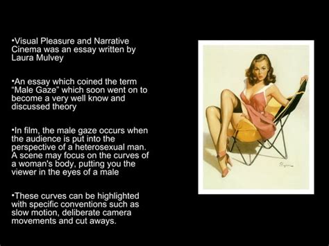 Laura Mulveys Female Gaze Theory Ppt