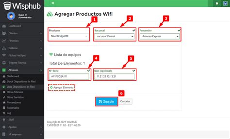 Lista Dispositivos De Red Wisphub Net