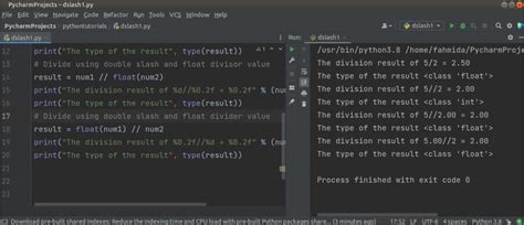 Use Of Python Double Slash