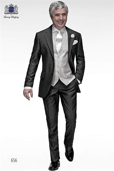 Bespoke Gray Antracite Wedding Suit Mario Moreno Moyano Traje De