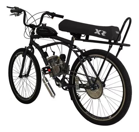 Bicicleta Motorizada Cc Coroa Banco Xr Rocket Cor Preto Cadillac