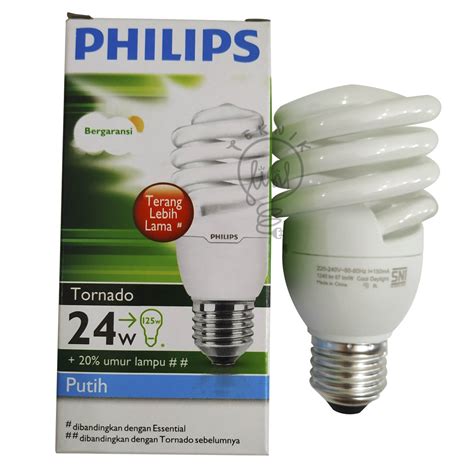 BOLA LAMPU PHILIPS TORNADO 24 WATT | SIPLah