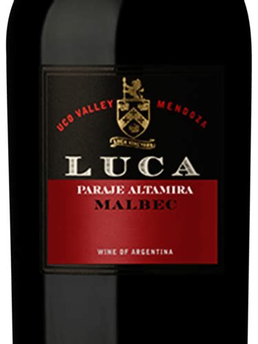 Luca Paraje Altamira Malbec Vivino Us