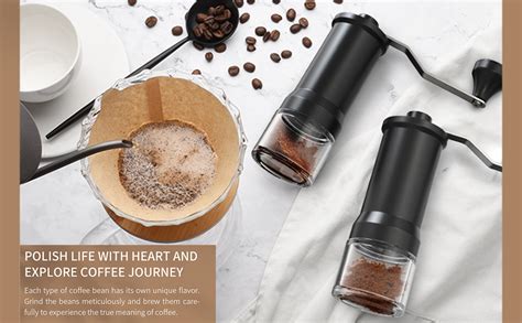 Amazon Z OneMart Manual Coffee Grinder Ceramic Burr Coffee