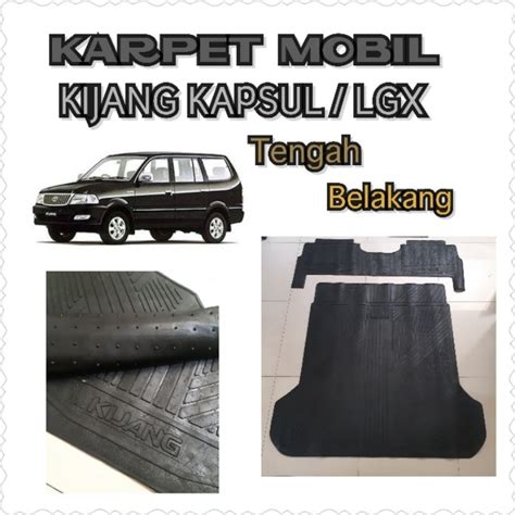 Jual Karpet Alas Mobil Kijang Kapsul Lgx Kijang New Tengah Belakang