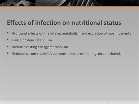 Nutrition And Infection