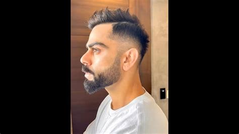 T World Cup Virat Kohli Unveils New Haircut Ahead Of Tournament