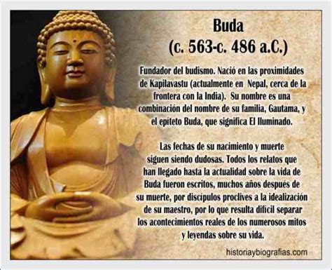 Religion Asiatica Biografia De Gautama Buda El Budismo