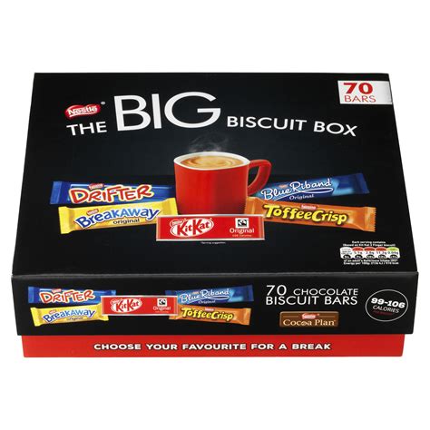 Nestle Big Biscuit Box Includes Breakaway Kit Kat Toffee Crisp