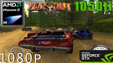 Flatout Game Gtx Ti Ultra Setting Phenom P Youtube