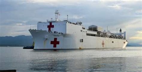 Llega A Puerto Cort S Buque Hospital Usns Comfort De Eeuu Diario La