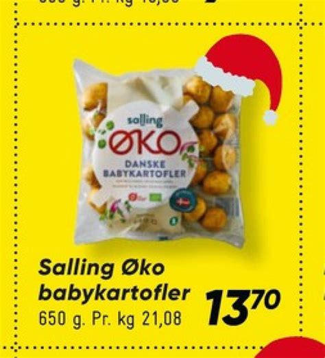 Salling øko kartofler tilbud hos Bilka