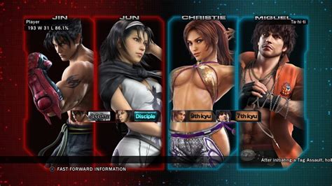 Tekken Tag Tournament 2 Jun Kazama And Jin Kazama Arcade Battle With