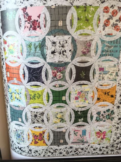 Pin On Wedding Ring Quilts Double Wedding Ring Quilt Modern Wedding