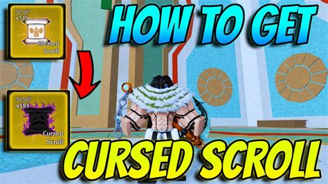 How To Get Cursed Scrolls In Blox Fruits Update 20 YouTube