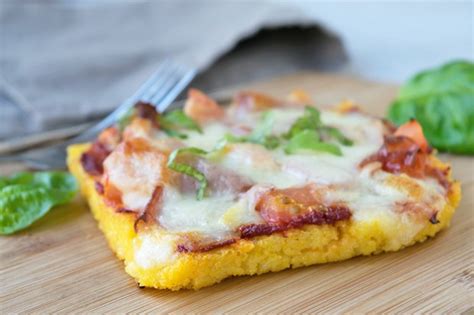 Polenta Pizza Rezept