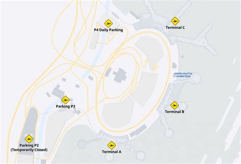 Terminals maps EWR Newark Liberty International Airport